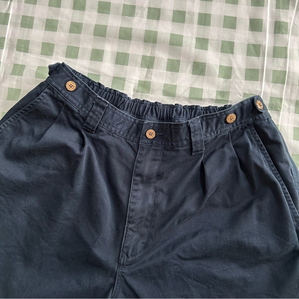 Vintage Tommy bahama men’s navy cotton shorts size 33. - Picture 5 of 12